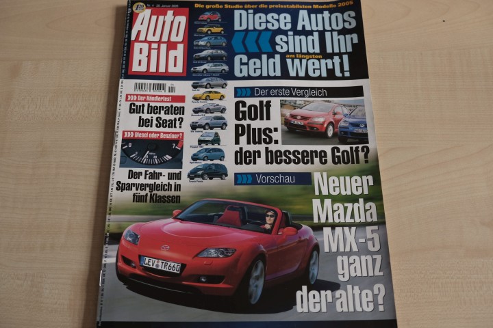 Deckblatt Auto Bild (04/2005)